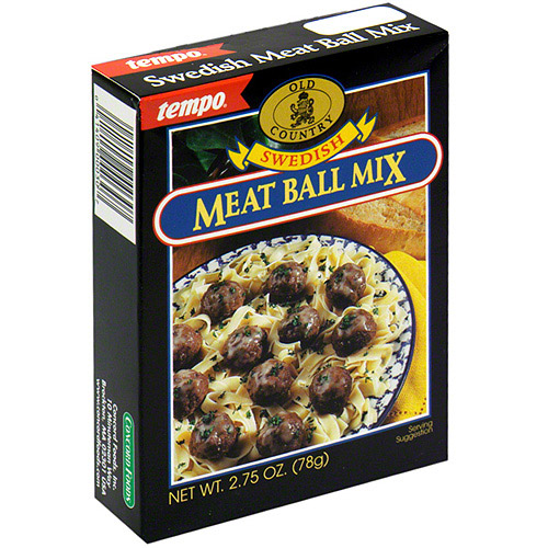 Tempo Swedish Meatball Mix, 2.75 Oz (pac
