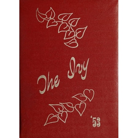 (Custom Reprint) Yearbook: 1953 Blackstone High School - Ivy Yearbook (Blackstone VA)