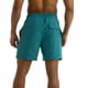 thumbnail image 5 of Pantalones cortos de playa para hombre, pantalones cortos de verano, pantalones de baño de aguas termales, pantalones de un cuarto, pantalones casuales deportivos de doble tamaño (azul lago), 5 of 6