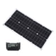 thumbnail image 2 of Kit de panel solar monocristalino de 250 W con controlador de carga de 10 A, puertos USB duales para carga de batería de barco, coche RV Jadeshay A, 2 of 8