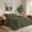 Green, variant on HIG Green 4 Pieces Bubble Faux Fur Comforter Set – Plush Textured Polyester Bedding With Soft Faux Fur Design, King