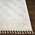 thumbnail image 3 of Valencia Light Gray 2' x 3' Global Rectangle Area Rug, 3 of 6