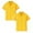 Z 2pc Yellow, variant on Little Boy T Shirt Kids Girls Short Sleeve Button Closure Comfortable Soft Tees Tops for Boy Size 5-6T,Grey