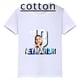 thumbnail image 2 of Camiseta de algodón blanca informal de verano con estampado de avatar de Neymar para niños y niñas, camiseta deportiva de manga corta, 2 of 5