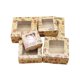 thumbnail image 1 of Caja de embalaje de papel Kraft con ventana cuadrada, almacenamiento de dulces de jabón hecho a mano, Cajas de Regalo para Baby Shower, recuerdo de boda, decoración, 50 unidades, 1 of 4