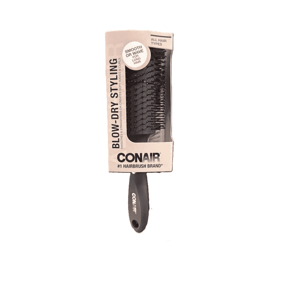 Conair Large Round Blow Dry Brush Black Color