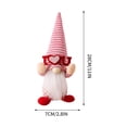thumbnail image 3 of AYktou Valentine's Day Gnomes - Valentines Day Decorations - Valentines Day Gifts for Her, Teacher, Girls, Him - Wedding for Women - Valentines Day Couple Plush Gnomes Decorations for Home, 3 of 9