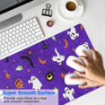 thumbnail image 4 of Long Mouse Pads for Desk,Halloween Purple Spider Web Pattern Desk Mats on Top Of Desks, Desk Mouse Pad Extra Large with 3mm Non-Slip Base and Stitched Edge for Gaming,Office,Work,Home 31.5x11.8in, 4 of 5