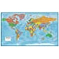 thumbnail image 3 of Swiftmaps World Premier Wall Map Poster Mural 24h x 36w, 3 of 10