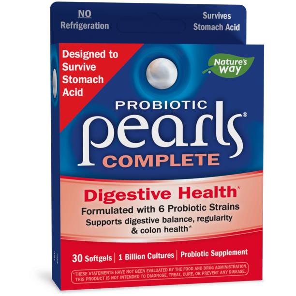 Probiotic Pearls Complete Digestive Health Softgels*, 1 Billion