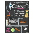thumbnail image 2 of Cohas Dog Theme Pet Milestone Chalkboard, 12 by 16 inches, 3 Bright Markers, 2 of 6