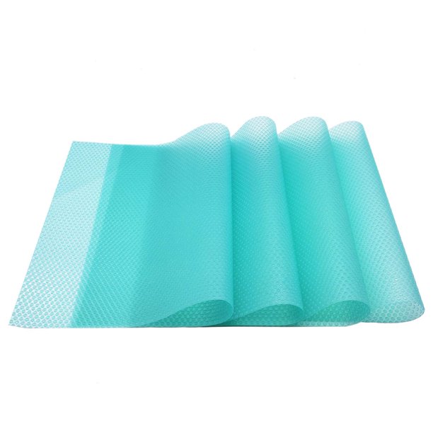 Cafurty 4 Piezas Tapetes para Refrigerador Tapetes para Frigorífico Se Pueden Cortar Almohadillas para Refrigerador Almohadillas para Frigoríficos Frutas Vegetales Almohadilla Fresca Cajón Mesa Mantel