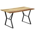 thumbnail image 1 of vidaXL Table à Manger 140x80x76 cm Bois Récupéré Massif, 1 of 5