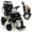 Black, variant on 330 lbs Weight Capacity, Long Battery Range, Electric Wheelchairs for Adults, US Based Premium Customer Support, Remote Controlled Lightweight Wheel Chair for Seniors, IQ-8000 by Majestic