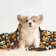 thumbnail image 4 of Pofeuu Skulls Print Puppy Blanket,Dog Blankets,Pet Blanket Cozy Cat Blankets for Indoor Cats, Fuzzy Pet Blanket for Kitten Doggy Dog Blankets-Medium, 4 of 8