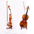 thumbnail image 4 of Yokua Professional Folding Violin Stand Portable Guitar Stand Mandolin Floor Stand, 4 of 8