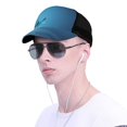 thumbnail image 4 of Disketp Butterflies And Waterlily In Water Print Trucker Hat Men Women - Mesh Baseball SnapBack Cap, 4 of 7