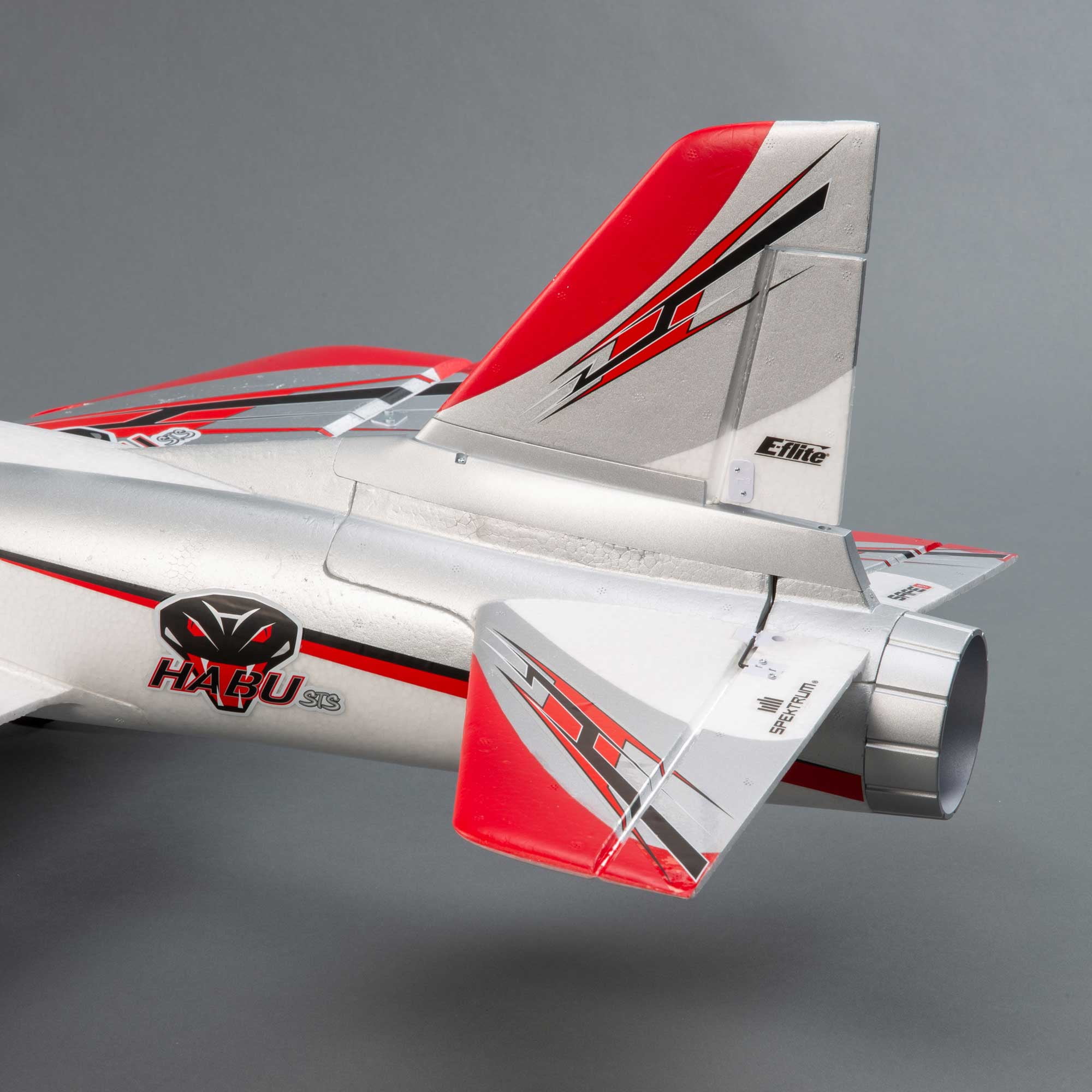 E-flite RC Airplane Habu STS 70mm EDF Jet RTF Basic Battery and Charger Not Included Smart Trainer with SAFE EFL015001 Airplanes RTF Trainers
