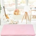 thumbnail image 3 of PiccoCasa Shaggy Area Rug Soft Plush Area Runner Rug, Pink 32" x 47", 3 of 6