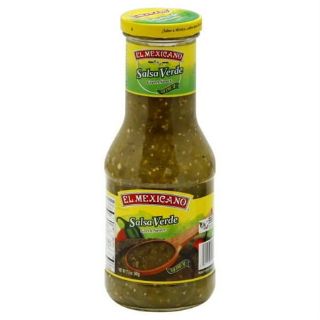 El Mexicano Medium Salsa Verde, 17.6 oz