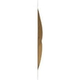 thumbnail image 3 of Ekena Millwork 11 7/8"W x 11 7/8"H Artisan EnduraWall Decorative 3D Wall Panel, Bright Coat Gold (Covers 0.98 Sq. Ft.), 3 of 6