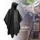 thumbnail image 3 of Poncho de lluvia con capucha kusrkot Poncho de lluvia Negro, 3 of 6