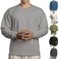 thumbnail image 7 of Chiccall Men's Fleece Sweatshirts workout Crew Neck Sweatshirt Heavy Long Sleeve Pullover, 7 of 7