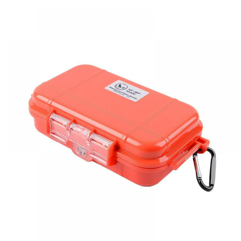 Waterproof Shockproof Boxes Survival Airtight Case Holder For Storage  Matches Small Tools EDC Travel Sealed Containers Outdoor