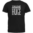 thumbnail image 1 of Élection 2016 Trump Énorme T-Shirt Noir pour Adulte, 1 of 1