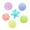 Multicolor, variant on 6 Pack Sensory Balls for Kids, Massage Soft & Textured Balls Baby Hands Squeeze Balls Set Develop Kid's Tactile Senses Toys for Touch Hand Ball