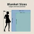 thumbnail image 5 of [Cheerleader Gift Blanket] Cheerleader Gift 1pc Blanket - Soft Cheer Blanket for Nap, Office, Sofa, Couch, Bed, Camping and Travel - Perfect for Cheer Coaches and Teens, 5 of 6
