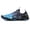 Blue, variant on Willtoo Men Women's Athletic Water Shoes, Non-Slip Breathable Barefoot Swim Footwear, Wide Toe Box Quick-Dry Aqua Shoes for Surfing, Yoga, and Beach Running Black