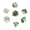 thumbnail image 4 of Polyhedral Dice Board Games Double-Colors Family Games for Dnd Rpg Mtg White Green, 4 of 4