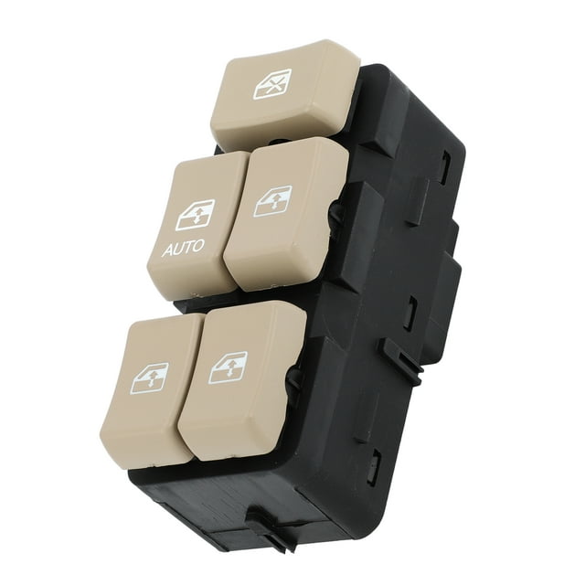 Interruptor de ventana eléctrica delantero izquierdo Interruptor de control de ventana compatible con Buick Rendezvous 2002-2007 No.5475735 - Paquete de 1