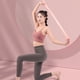 thumbnail image 2 of bandas de fisioterapia para entrenamiento de fuerza, yoga, pilates, estiramiento, banda elástica elástica con diferentes fuerzas, bandas de entrenamiento para gimnasio en casa, 2 of 3