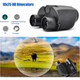 thumbnail image 3 of Compact Binoculars - 10x25 Magnification - Night Vision - Waterproof - For Adults And Children - Bak4 Prism - Shockproof - For Bird Watching, 3 of 5