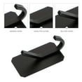 thumbnail image 3 of MasteelfCA 2Pcs Adhesive Hooks Wall Hooks Creative Storage Hook for Home Kitchen Bathroom, 3 of 8