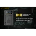 thumbnail image 2 of Nitecore UNK1 Nikon Camera Battery Charger, EN-EL14, EN-EL14a, EN-EL15, Black, 6, 2 of 6