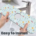 thumbnail image 6 of Kdxio Space With Dino Astronauts Pattern Non-Slip Diatom Mud Faucet Drain Pad,Self Absorbent Mat for Kitchen Sink for Variety Kitchen & Bathroom Countertops, 6 of 7