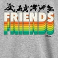 thumbnail image 3 of Disney - Mickey & Friends - Rainbow - Toddler And Youth Long Sleeve Graphic T-Shirt, 3 of 5