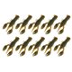 thumbnail image 1 of 10pcs Soft Fishing Lure Crawdad Bait PVC Shrimp Artificial Soft Lure Baits for Bass FishingGreen A Pack of Ten, 1 of 4