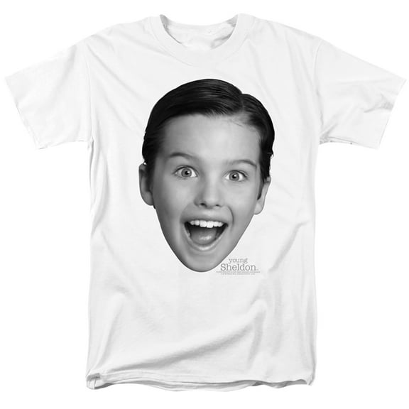 Young Sheldon Young Sheldon Face Unisex Adult T Shirt For Men And Women