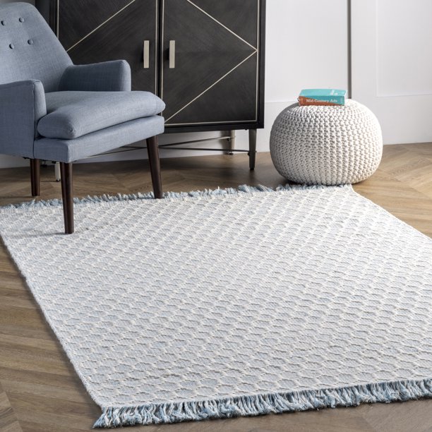 nuLOOM Wylie Wool Fringe Rug