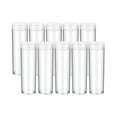 thumbnail image 4 of VONKY 10 Pcs Tubes Étui de Protection pour Collection avec Couvercle à Vis Transparent 27mm, 4 of 6