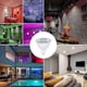 thumbnail image 2 of Pack of 4 MR16 3W Color Changing GU5.3 LED Bulbs, AC/DC 220V, Dimmable RGB + Warm White 3000K, with Remote Control Reflector, 2 of 5
