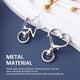 thumbnail image 2 of 20 llaveros de corazón, llaveros de estrella, clip de llavero, llavero de estrella, hebillas de langosta multifuncionales, hebillas de bolsa, 2 of 7