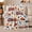 Fire Hydrants, variant on Whimsical Fire Truck Pattern autumn celebration Playful Firefighter, Warm Flannel Blanket for Living Room and Family Room, Festive autumn celebration Scene, Art Lovers autumn celebration Gift