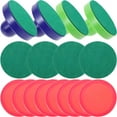 thumbnail image 6 of FRCOLOR 1 Set Game Table Ice Hockey Pucks Pusher Mini Ice Hockey Pusher Round Hockey Pucks Accessories, 6 of 8