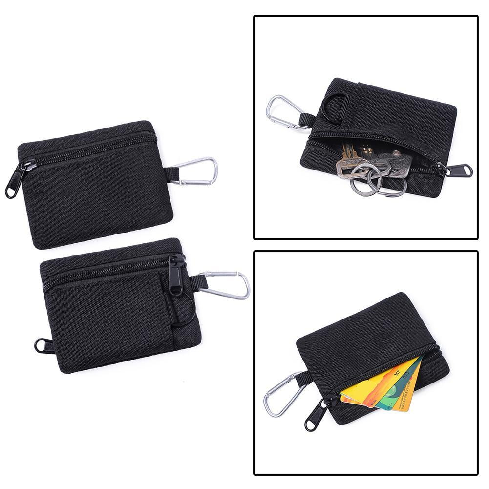 Simple Camping Mountain Climbing Fishing Key Bag Can Compact Coin Purse Buckle Storage Be Y8J2