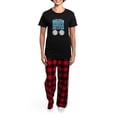 thumbnail image 4 of CafePress - Professor Profession Funny Typography Quot Pajamas - Women's Short Sleeve Print T-Shirt and Pants Dark Cotton Pajama Set, 4 of 7